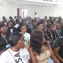 Speaker session from the podium